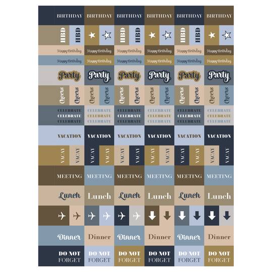 TF Publishing 2025-2026 Simply French Blue Medium Weekly/Monthly Planner